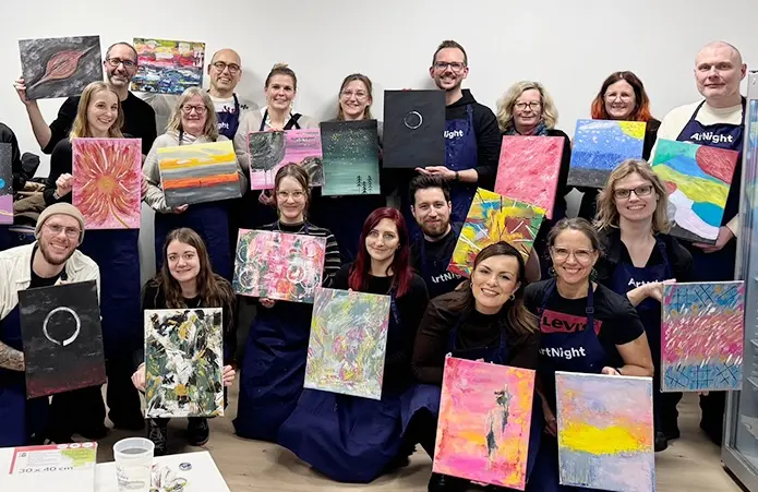 Weihnachtsfeier von Sinfona: Art Night