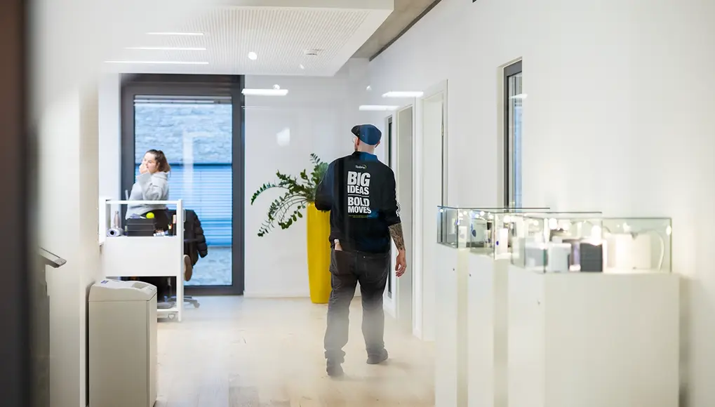 Büro: Max und Mariella